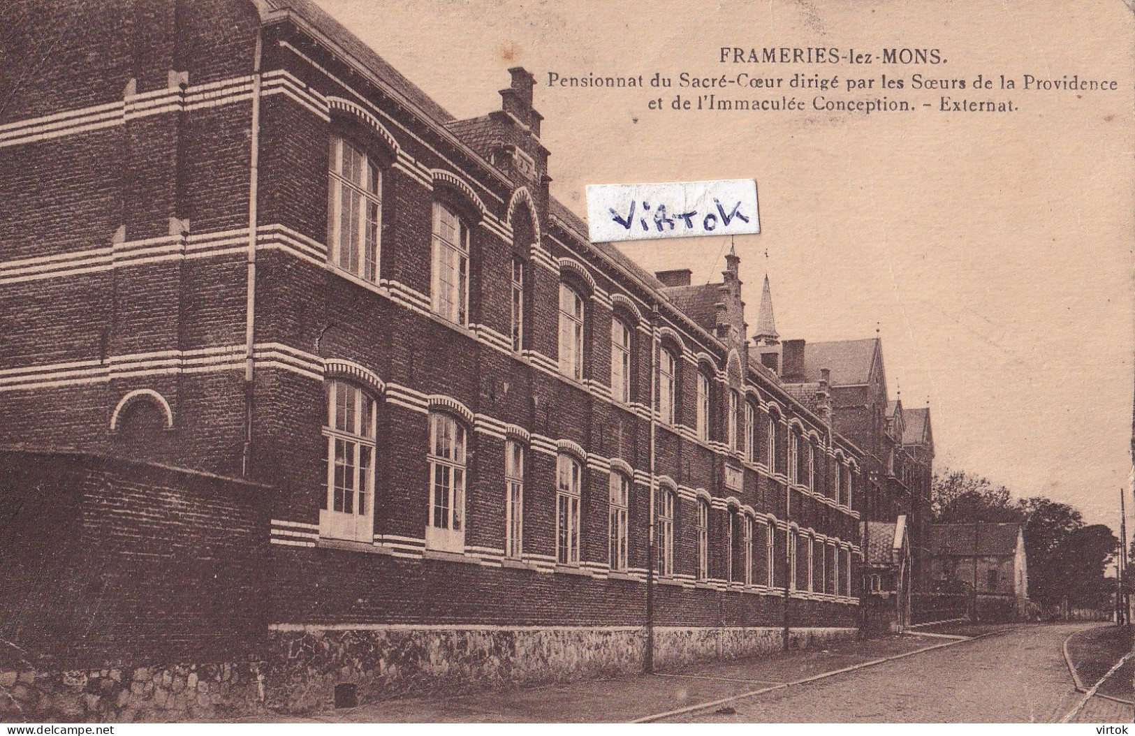 Frameries : pensionnat du Sacré-Coeur .............................................................