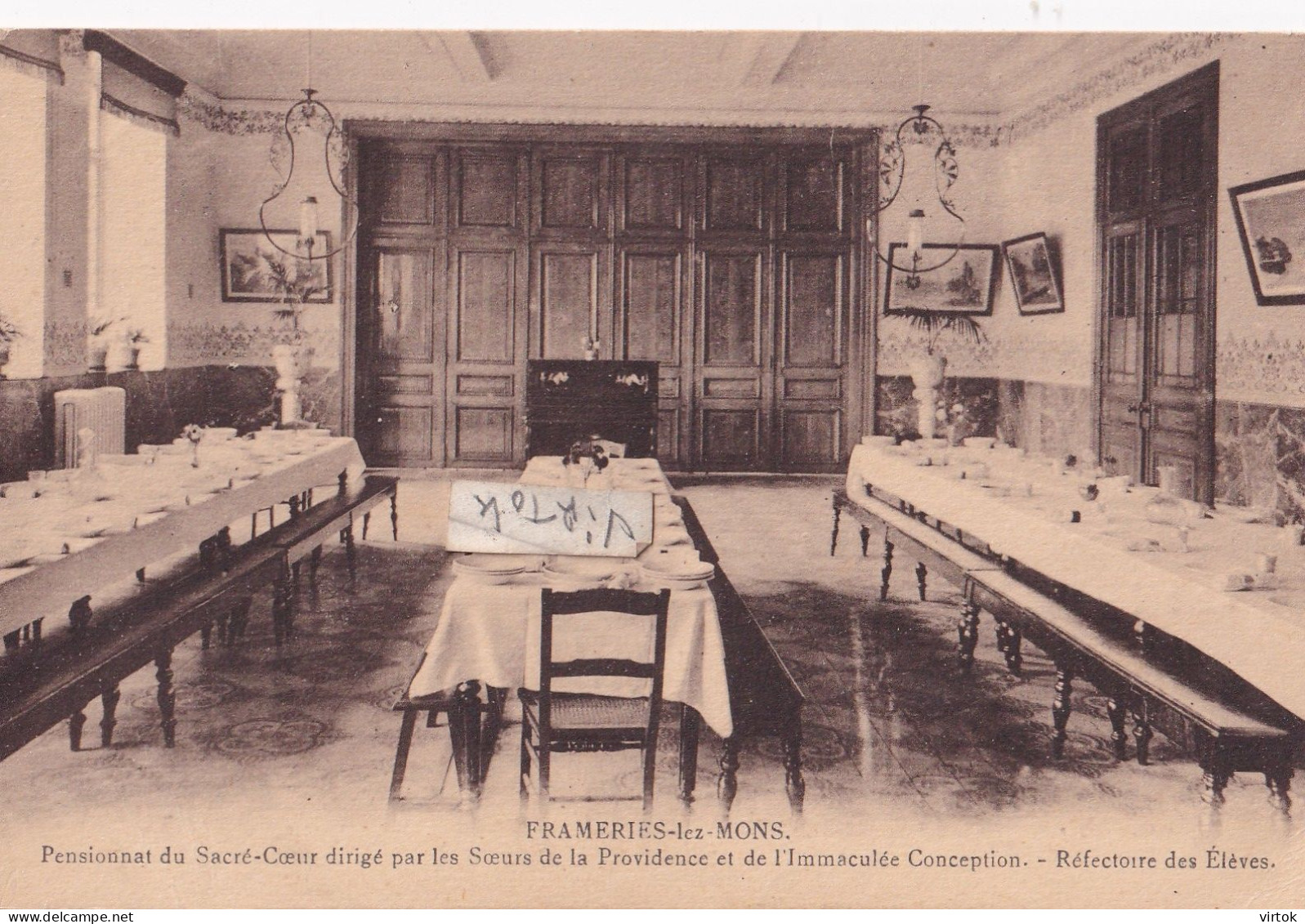 Frameries : pensionnat du Sacré-Coeur .............................................................