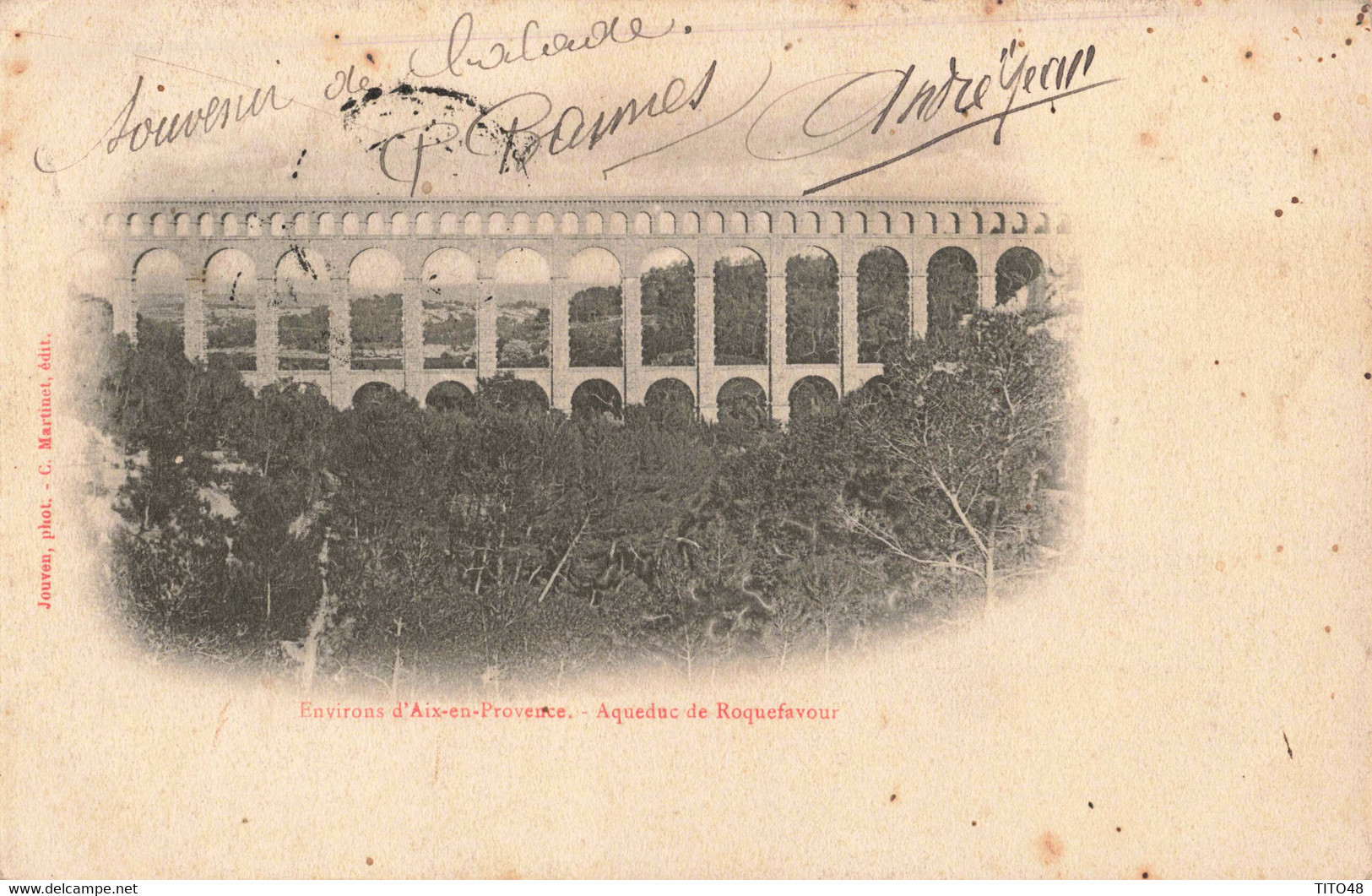 FRANCE- 13 BOUCHE du RHÔNE - ROQUEFAVOUR - Aqueduc de Roquefavour