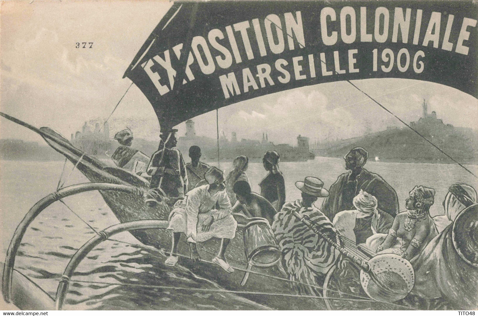 France (13 Marseille) - 377 - Exposition Coloniale 1906