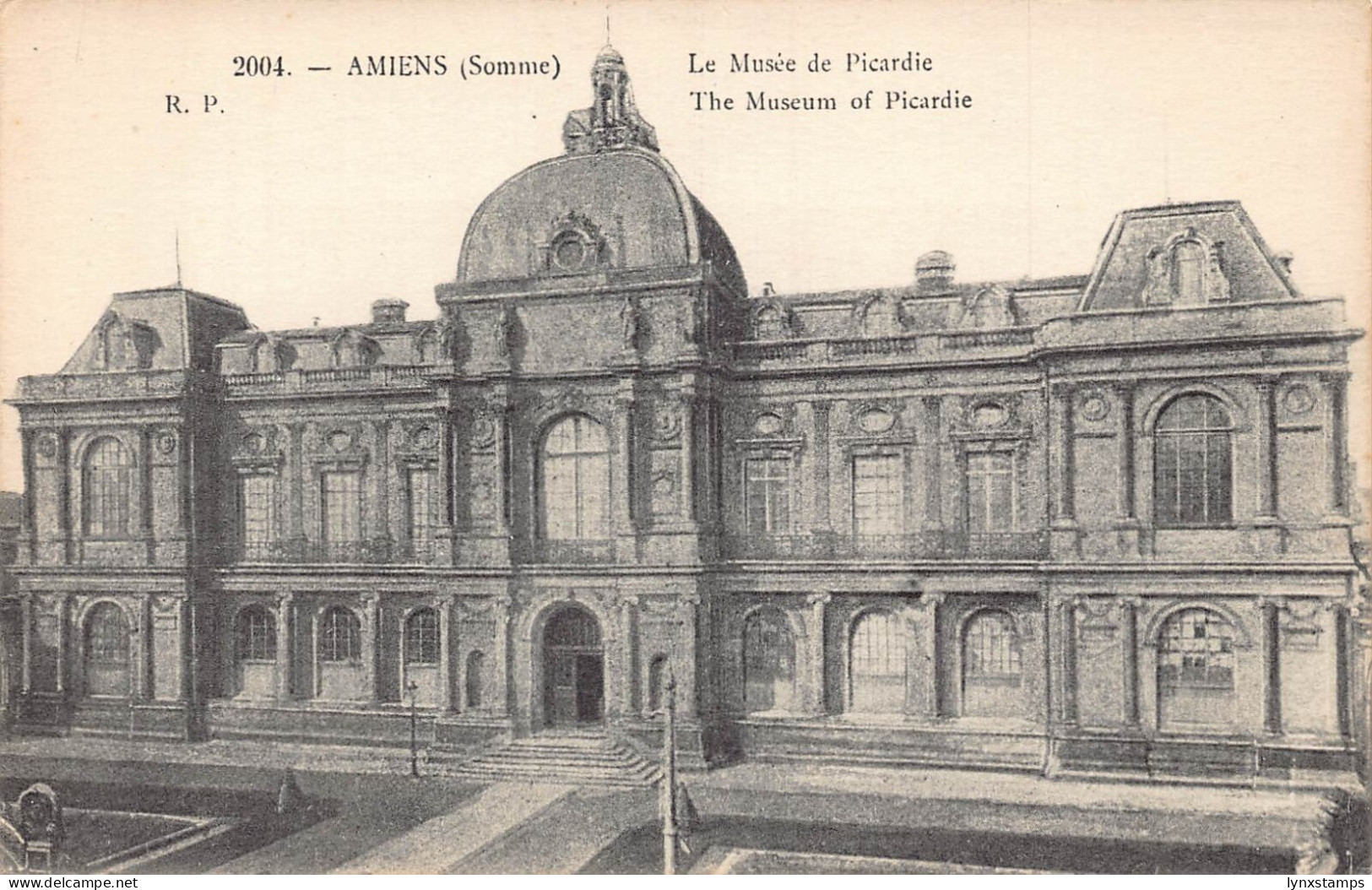 France Amiens Somme The Museum of Picardie vintage postcard