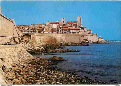 Carte Postale - 06 - Antibes - Les Remparts - Vue d'ensemble du coté Mer - CPM - Voir Scans Recto-Verso - Poscard - Cart