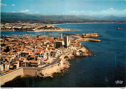 CPM Antibes (A Mrnes)Les remparts la vieille ville le Port et le Fort Carre