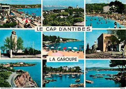 Carte Postale - 06 - Antibes - Cap d'Antibes - La Garoupe - Multivues - CPM - Voir Scans Recto-Verso - Poscard - Carta P