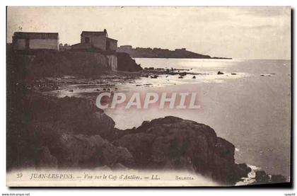 CPA Juan les Pins Vue sur le Cap d'Antibes