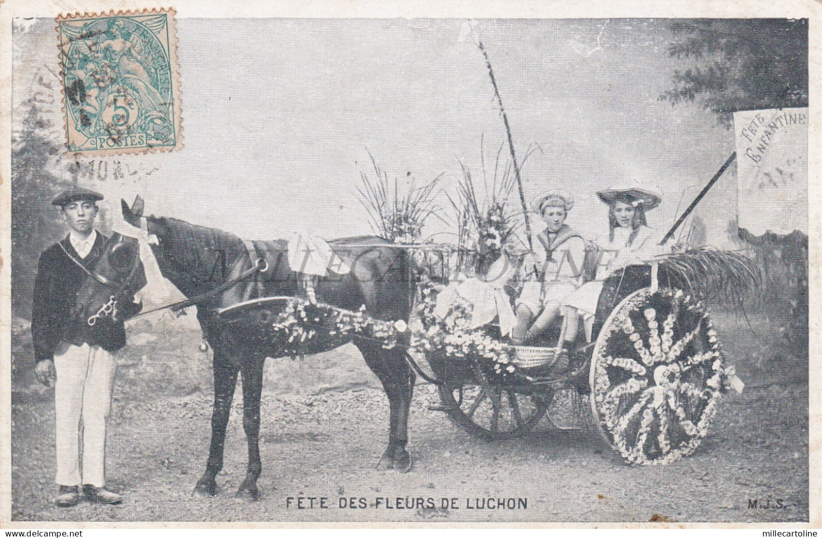 FRANCE - Bagneres de Luchon, Fete des Fleurs de Luchon, Postcard
