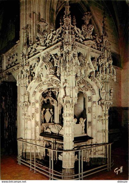 01 - Bourg en Bresse - Eglise de Brou - intérieur de l'Eglise de Brou - Tombeau de Marguerite d'Autriche - CPM - Voir Sc
