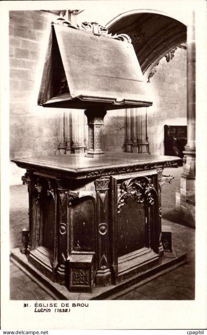 CPA Eglise De Brou Lutrin