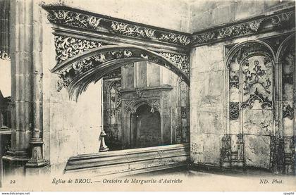 CPA Eglise de BROU-Oratoire de Marguerite d'Autriche