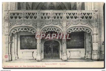 CPA Eglise De Brou Le jube