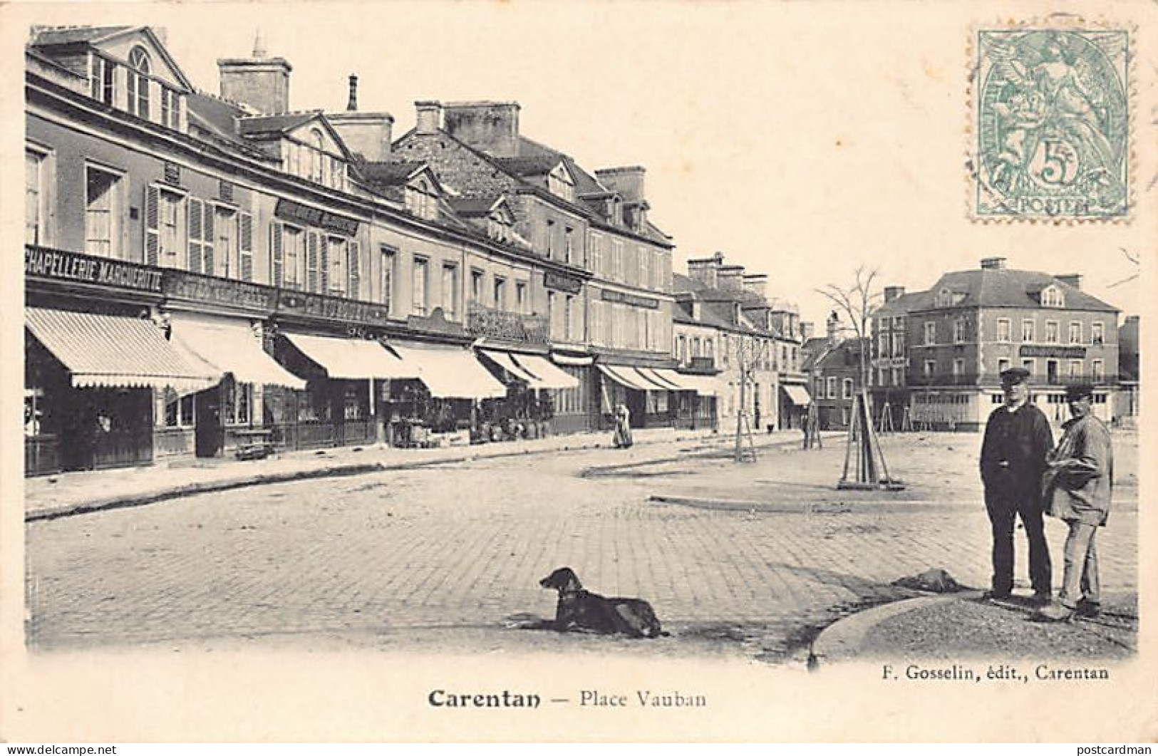 France - CARENTAN (50) Place Vauban