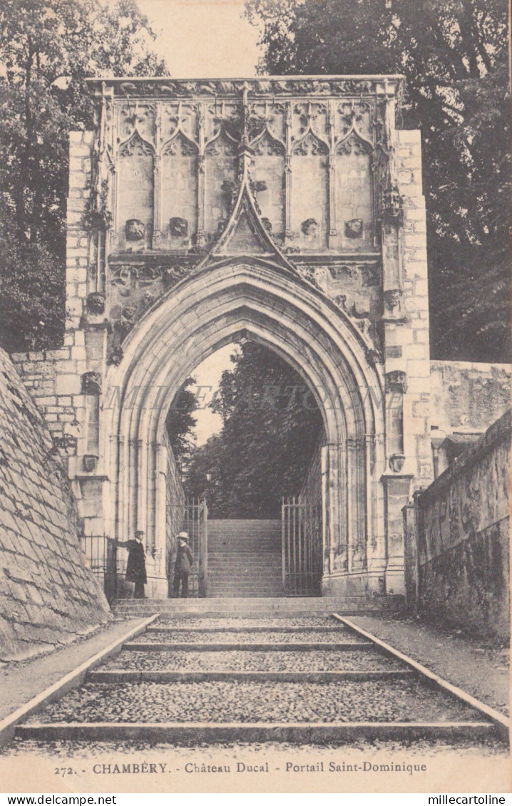 FRANCE - Chambéry - Chateau Ducal, Portail Saint-Dominique