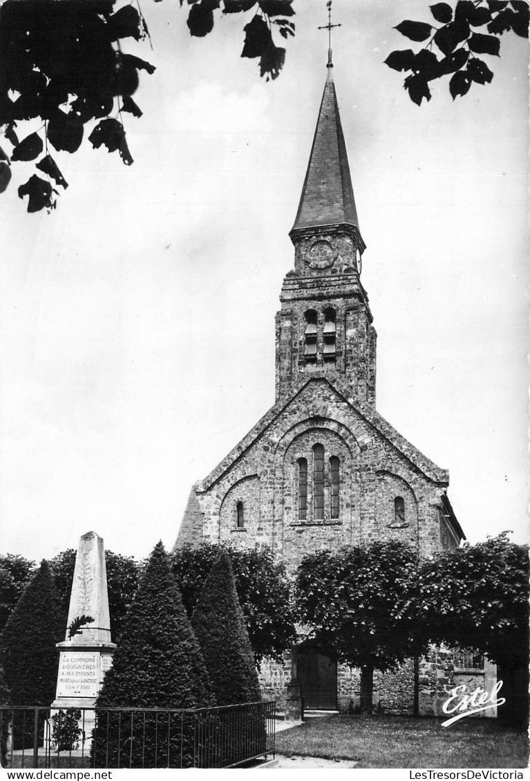 FRANCE - Coignières - Eglise - Monument aux morts - Pour la Patrie - Porte - Croix - Cour - Edit ESTEL - Carte postale