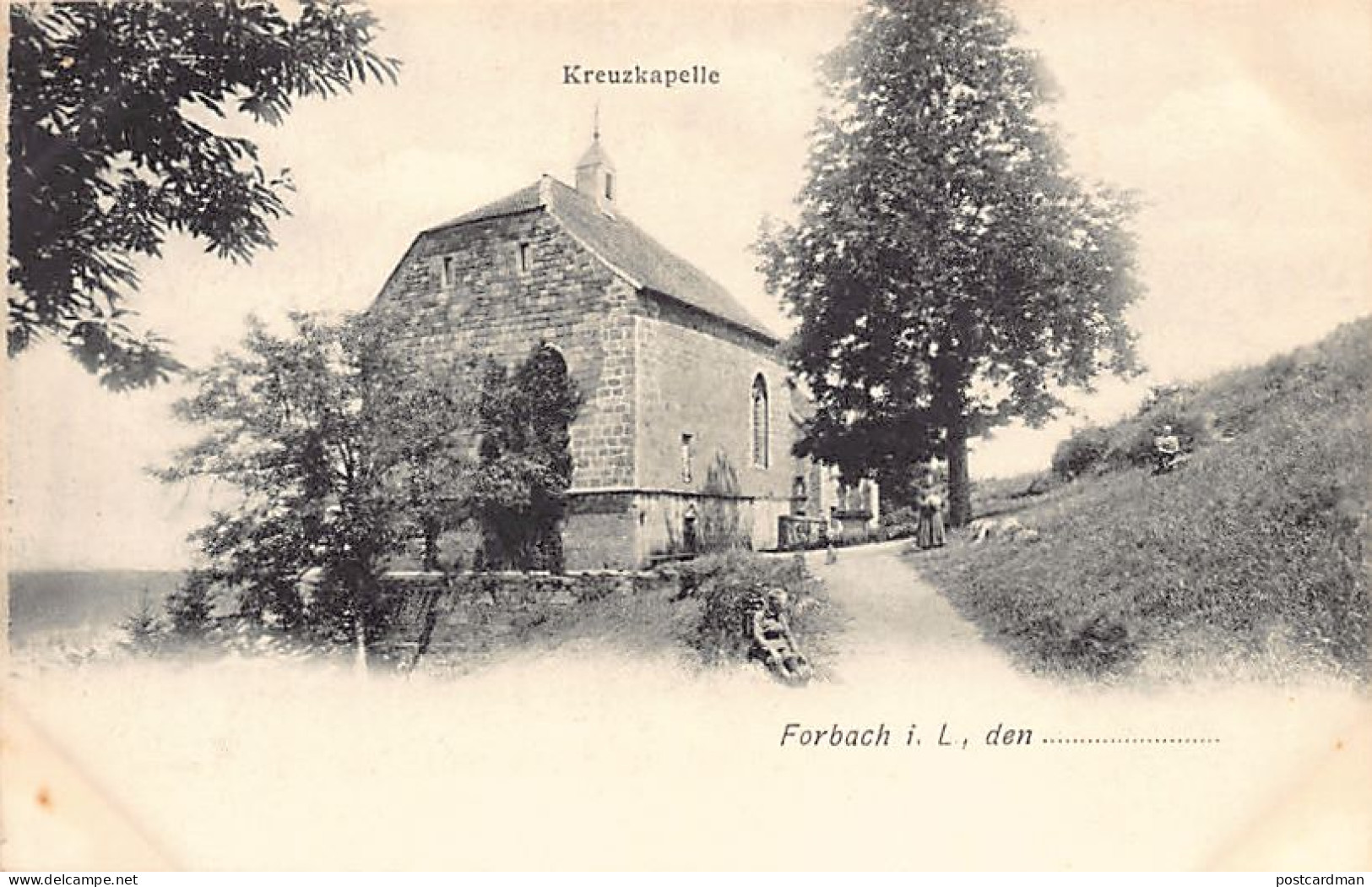 France - Forbach - La chapelle Sainte-Croix Photographe Fritz Fernster