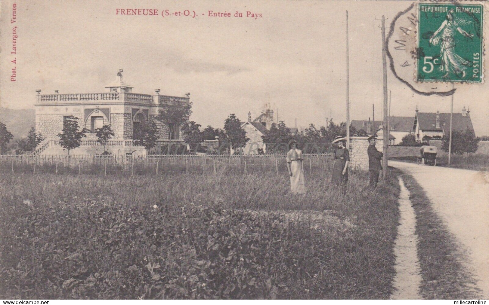 FRANCE - Freneuse - Entrée du Pays