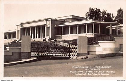 Guadeloupe - BASSE-TERRE - Le Palais du Conseil Général - Ed. Ch. Boisel