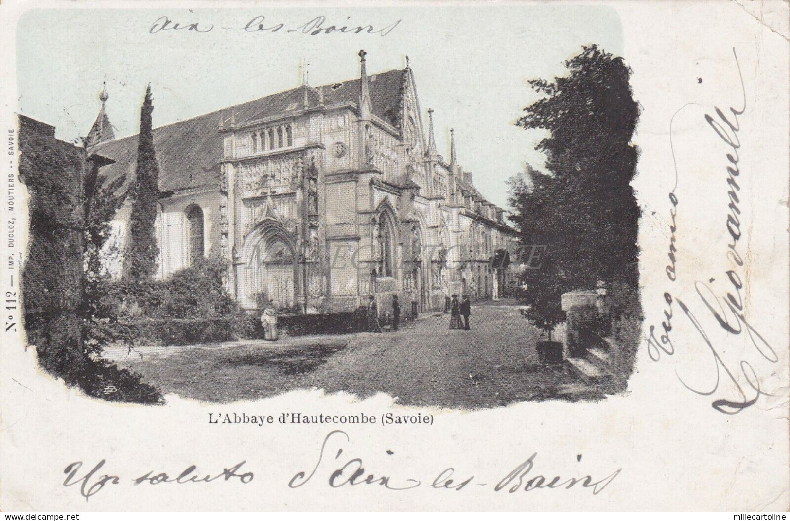 FRANCE - Hautecombe - L'Abbaye 1902