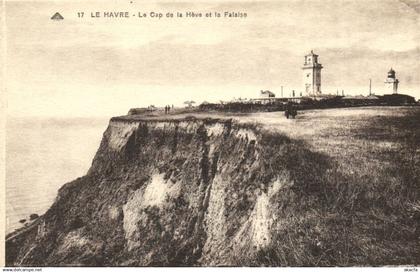 CPA Le HAVRE - Le Cap de la Heve et la Falaise (201067)