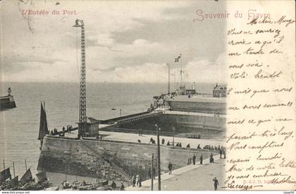Le Havre - L'Entree du Port - Souvenir du Havre CPA