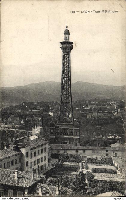 CPA Lyon Tour Metallique