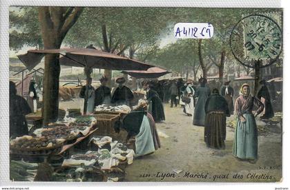 LYON 2- MARCHE QUAI DES CELESTINS