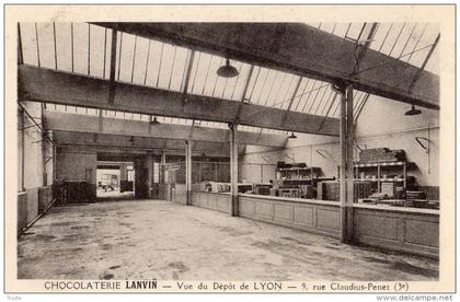 LYON VUE DU DEBOT DE LA CHOCOLATERIE LANVIN 9 RUE CLAUDIUS-PENET