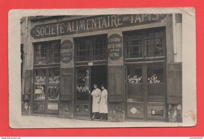 69 - Lyon 4 - Carte photo épicerie au 11 rue Perrod
