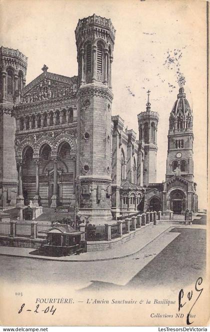 [-50%] FRANCE - 69 - Lyon 5 - Fourvière - LAncien Sanctuaire et la Basilique  -
