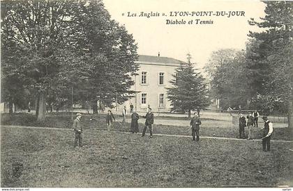 69/5 , Lyon-Point-du-Jour – « Les Anglais » - Diabolo et Tennis , * 356 56