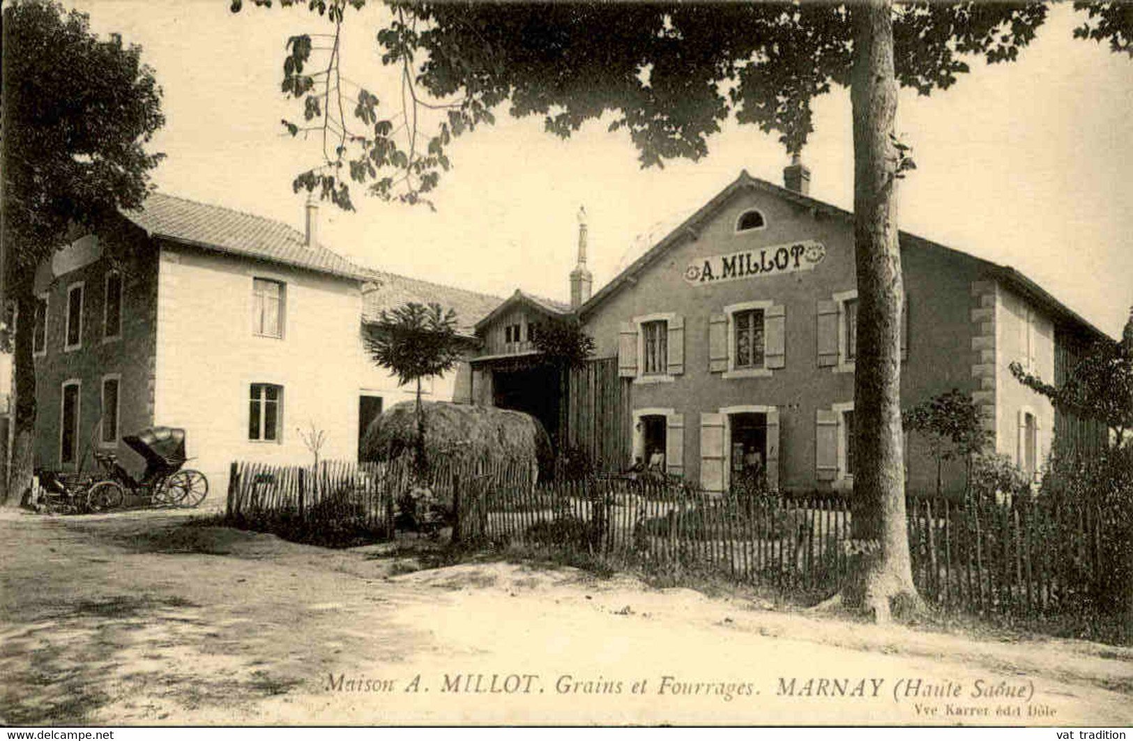 FRANCE - Marnay - Maison Millot - Grains et fourrages - L 136835