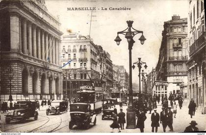 CPA Marseille La Canebiere