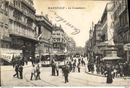 CPA Marseille La Cannebiere