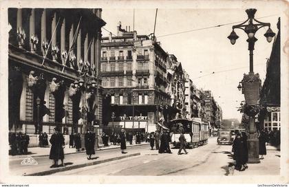 FRANCE - Marseille - La Canebière - animé - tramway - voiture - Transport - centre ville - Edit Cap - Carte Postale