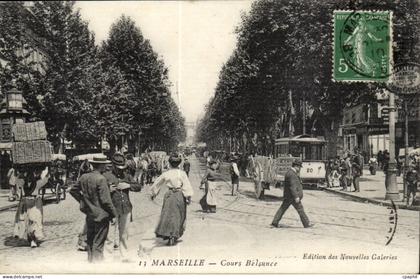 Marseille - Cours Belsunce - tramway - CPA