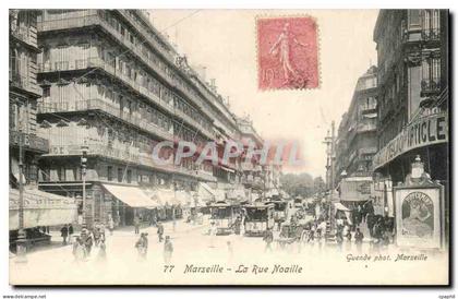 Marseille CPA La rue Noaille