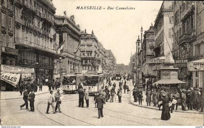 Marseille CPA Rue Cannebiere