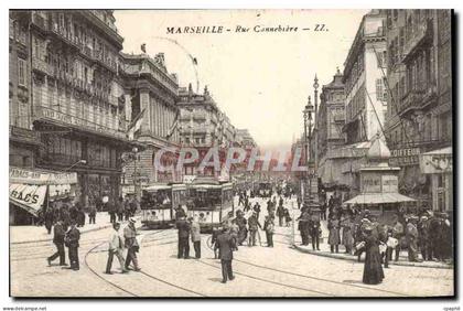 Marseille CPA Rue CAnnebiere