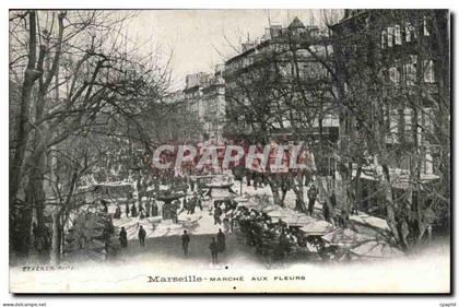 Marseille - Marche aux Fleurs - CPA