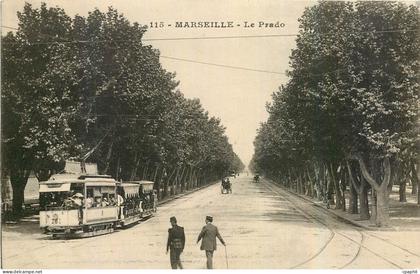 CPA Marseille Le Prado Tramway