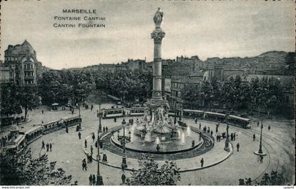Marseille - Fontaine Cantini - CPA