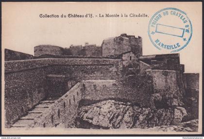 F-EX39207 FRANCE POSTCARD PRISSION IF CASTLE.