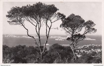 Marseille Le Château d'If et les Iles du Frioul gl1954 #D3971