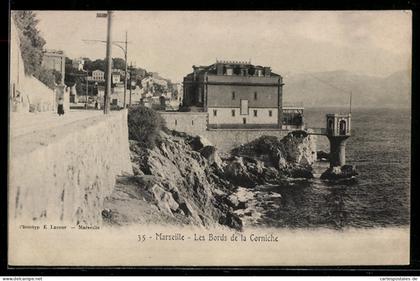 CPA Marseille, Les Bords de la Corniche