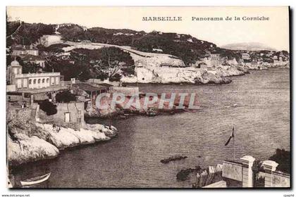 CPA Marseille Panorama de la Corniche