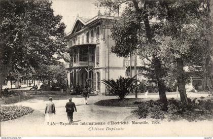 Marseille - Exposition Internationale d Electricite 1908 - Chateau Duplessis - CPA
