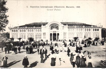 Marseille - Exposition Internationale d Electricite 1908 - Grand Palais - CPA