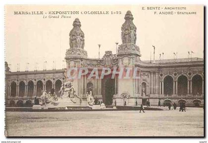 CPA Marseille Exposition Coloniale 1922 le Grand Palais