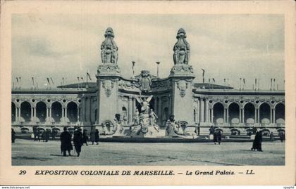 Marseille - Exposition Coloniale 1922 - Le Grand Palais CPA