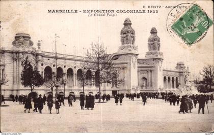 Marseille - Exposition Coloniale 1922 - Le Grand Palais - CPA
