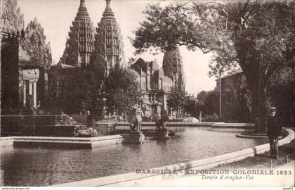 Marseille - Exposition Coloniale 1922 - Temple d'Angkor Vat - CPA